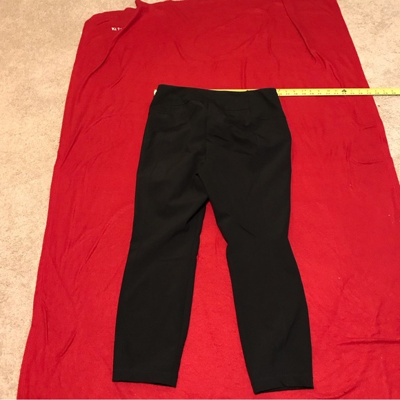 Lafayette 148 Acclaimed Stretch Gramercy Pant Black Career Trousers - Picture 6 of 8